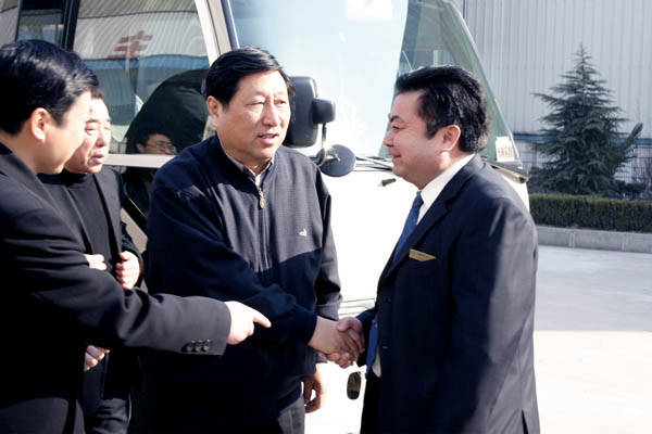 天下人大副委员长张平来我公司调研